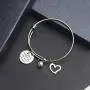 Christain Bracelets Scripture Bangle Bracelet Jesus Religious Inspirational Bracelets Unique Christian Gifts Customized Charm Bracelets for Women Teen Girl Gifts