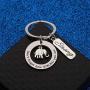 WUSUANED Inspirational Keychain Never Forget How Strong You Are Keychain With Strong Charm Graduation Gift