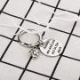 BAUNA Theatre Broadway Drama Actor Gifts Annoy Me and You Act in The Dark Key Ring Funny Theatre Gift Musicals Gifts for Stage Manager Thespians and Stage Geeks