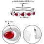 EVER FAITH Cubic Zirconia Wedding Hollow-Out 5 Teardrop Bangle Bracelet EVER FAITH Cubic Zirconia Wedding Hollow-Out 5 Teardrop Bangle Bracelet
