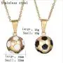 HSQYJ Stainless Steel Enamel Football Necklace Soccer Pendant Player Pendant Charm Necklaces Athlete Sport Fan Gift Jewelry Gold Plated for Men Women HSQYJ Stainless Steel Enamel Football Necklace Soccer Pendant Player Pendant Charm Necklaces Athlete Sport Fan Gift Jewelry Gold Plated for Men Women