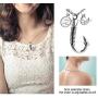 Dletay Fish Hook Cremation Necklace for Ashes Memorial Pendant Stainless Steel Keepsake Jewelry