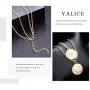 Yalice Layered Coin Necklace Chain Gold Pendant Necklaces Vintage Disc Necklace Jewelry for Women and Girls Yalice Layered Coin Necklace Chain Gold Pendant Necklaces Vintage Disc Necklace Jewelry for Women and Girls