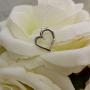 Dazzlingrock Collection 0.15 Carat (ctw) 3 Stone White Diamond Heart Pendant (Silver Chain Included), Sterling Silver