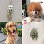 925 Sterling Silver DIY Personalized Pet Cat Dog Tag Necklace Text Engravable Name Picture 16 Shapes Customized from Photo for Women Men Kids