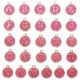 Nairua Double Sided Alphabet Pendants for DIY Necklaces Bracelets Earrings Jewelry Accessories Alloy Alphabet A-Z Enamel Letter Charms
