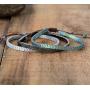 YGLINE Baroque Pearl Leather Cuff Bracelet Multi Strand Wrap Bracelets Magnetic Bohemian Bracelet for Women, Wife, Sister