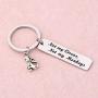 WSNANG Funny Monkey Keychain Not My Circus Not My Monkeys Keychain Retirement Gift for Employees Colleague Social Worker Going Away Gift