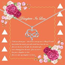 BFF&UNICORN Best Gifts for Women, S925 Sterling Silver Mom Necklace Birthday Mothers Day Jewelry Gifts for Mom Wife from Daughter Husband