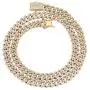TOPGRILLZ 10mm 6 Times 14K Gold Plated Iced Out Lab Diamond Prong Setting Long Buckle Miami Cuban Link Choker Chain Necklace for Men TOPGRILLZ 10mm 6 Times 14K Gold Plated Iced Out Lab Diamond Prong Setting Long Buckle Miami Cuban Link Choker Chain Necklace for Men