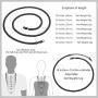 PROSTEEL Stainless Steel Flat Box Chain Necklace, Silver/Gold/Black Tone, Nickel-Free, Hypoallergenic Necklace, W: 4mm/6mm, L: 14/18/20/22/24/26/28/30 inch, Come Gift Box
