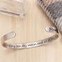 BTYSUN Mom Bracelet from Daughter Inspirational Bracelets for Women Mom Wife Mothers Day Birthday Cuff Bracelet Adjustable Jewelry Gifts for Women
