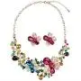 Yuhuan Women Costume jewelry Crystal Statement Necklace and Earrings Sets Chunky Jewelry Set Yuhuan Women Costume jewelry Crystal Statement Necklace and Earrings Sets Chunky Jewelry Set