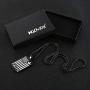 HZMAN American Flag Patriotic Cross Dog Tag Religious Faith Jewelry Pendant Necklace