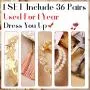 36 Pairs Fashion Earrings Packs for Women Girls, 2020 Gold Crystal Butterfly Star Pearl Tassel Acrylic Hoop Stud Drop Dangle Earrings Set Wholesale BOHO Jewelry Set