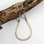 JIBSA 18K Gold Plated Choker Layered Thin Dainty Chain Necklace 14'' 16'' 18'' Long for Women Teen Girls Fashion Jewelry