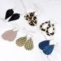 MENOLY 6 Pairs Faux Leather Earrings Set for Women Teardrop Drop Petal Leaf Dangle Earrings for Women Girls MENOLY 6 Pairs Faux Leather Earrings Set for Women Teardrop Drop Petal Leaf Dangle Earrings for Women Girls