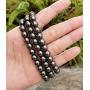 Adabele 2pcs Natural Gemstone Bracelets 7'' 7.5 inch Stretchy Chakra Gems Stones 8mm (0.31'') Beads Healing Crystal Quartz Women Men Girls Gifts (Unisex)