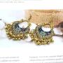 Vintage Boho Statement Drop Dangle Earrings Bohemian Ethnic Handmade Beaded Charms Earring for Women Girls Jewelry Gift