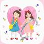 MAOFAED Friendship Jewelry Friend Appreciation Gift Tv Show Inspired Keychain Gift for Friend