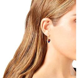 Betsey Johnson Heart Drop Earrings