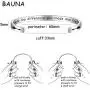 BAUNA Thank You Gift Gratitude Cuff Bracelet Never Underestimate The Difference You Made Appreciation Jewelry for Social Worker Volunteer Nurse Teacher Coach Mentor BAUNA Thank You Gift Gratitude Cuff Bracelet Never Underestimate The Difference You Made Appreciation Jewelry for Social Worker Volunteer Nurse Teacher Coach Mentor