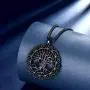 beautlace Round Celtic Knot Necklaces Silver/18K Gold/Black Gun Plated Tree of Life Pendant Trees Necklace Jewelry for Men and Women KP0137 beautlace Round Celtic Knot Necklaces Silver/18K Gold/Black Gun Plated Tree of Life Pendant Trees Necklace Jewelry for Men and Women KP0137