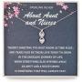 Aunt-Niece Necklace: Aunt-Niece Gift, Aunt-Niece Jewelry, Aunt-Niece Quotes, Aunt Necklace, 2 Hearts