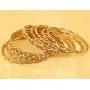 Touchstone New Golden Bangle Collection Indian Bollywood Charming Look Embellished with Yellow Color Rhinestone Thin Designer Jewelry Bangle Bracelets Set of 12. in Antique Gold Tone for Women. Touchstone New Golden Bangle Collection Indian Bollywood Charming Look Embellished with Yellow Color Rhinestone Thin Designer Jewelry Bangle Bracelets Set of 12. in Antique Gold Tone for Women.