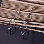 Lucky 8 Spiral Earrings Curve Twist Earrings Wave Helix Dangle Drop Earrings for Women Girls Dainty Jewelry Lucky 8 Spiral Earrings Curve Twist Earrings Wave Helix Dangle Drop Earrings for Women Girls Dainty Jewelry