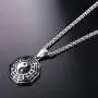 U7 Jewelry Men Women Yoga Necklaces Stainless Steel/18K Gold Plated Taoism Tai Ji Yin Yang Pendant Necklace