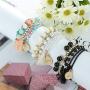Udalyn 3 Sets Bohemian Stackable Bead Bracelets for Women Men Multilayered Bracelet Set Pendant Tassel Charm Stretch Bangles
