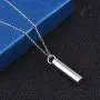 925 Sterling Silver Minimalist Urn Pendant Ash Necklace Cylinder Memorial Ashes Keepsake Holder Exquisite Cremation Jewelry 925 Sterling Silver Minimalist Urn Pendant Ash Necklace Cylinder Memorial Ashes Keepsake Holder Exquisite Cremation Jewelry