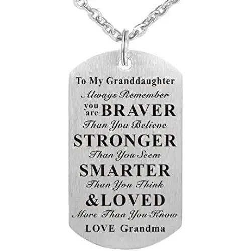 Kisseason to My Grandson Granddaughter Gift Jewelry Keychain Pendant Necklace from Grandpa Grandfather Grandma Grandmother Kisseason to My Grandson Granddaughter Gift Jewelry Keychain Pendant Necklace from Grandpa Grandfather Grandma Grandmother
