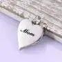LuxglitterLin Guardian Angel Wings Cremation Jewelry for Ashes Heart Crystal Urn Necklaces for Ashes Memorial Keepsake Necklace Always on Mind Forever in My Heart