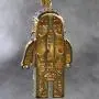 MOLEK Hip Hop 18K Gold Plated Micro Pave AAA CZ Astronaut Pendant Necklace with 24 Stainless Steel Rope Chain Iced Out Jewelry for Men and Women MOLEK Hip Hop 18K Gold Plated Micro Pave AAA CZ Astronaut Pendant Necklace with 24 Stainless Steel Rope Chain Iced Out Jewelry for Men and Women