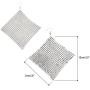 Suyi Trendy Women Earrings Metal Mesh Grid Sequins Tassel Long Drop Dangle Earrings