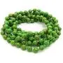 Gem Stone King 44 Inch 6MM Round Stunning Green Simulated Turquoise Strand Beaded Bracelet or Necklace