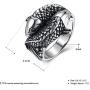 LQinuan Koi Carp Design Stainless Steel Rings for Men Boys Jewelry Chic Punk Fish …