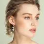 CiNily Gold Plated Flower Shaped Opal Hypoallergenic Stud Earrings Flower Dangle Drop Earrings Jewelry Gift for Women Girls Gemstone Earrings CiNily Gold Plated Flower Shaped Opal Hypoallergenic Stud Earrings Flower Dangle Drop Earrings Jewelry Gift for Women Girls Gemstone Earrings