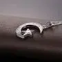 U7 Statement Islamic Jewelry I Love You to The Moon and Back Crescent Moon Star Pendant Necklace