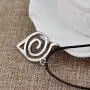 KANGSHUN Red Naruto Akatsuki Necklace Keychian Jewelry Naruto Cosplay Chain Pendant Tsunade Uzumaki Charms Anime Shippuden Cosplay