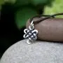 Tibetan Endless Knot Necklace 925 Sterling Silver Infinite Eternal Irish Celtic Knot Pendant Buddhist Amulet Namaste Jewelry for Women Handmade Jewelry for Women Mothers Day Gifts Tibetan Endless Knot Necklace 925 Sterling Silver Infinite Eternal Irish Celtic Knot Pendant Buddhist Amulet Namaste Jewelry for Women Handmade Jewelry for Women Mothers Day Gifts