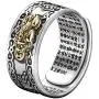 JAJAFOOK 990 Silver FENG Shui PIXIU MANI Amulet Lucky Wealth Buddhist Jewelry Adjustable Ring JAJAFOOK 990 Silver FENG Shui PIXIU MANI Amulet Lucky Wealth Buddhist Jewelry Adjustable Ring