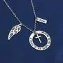 Joycuff A Piece of My Heart is in Heaven Memorial Necklace Personalized Sympathy Gifts for Women Sister Best Friend Loss of Loved One Angel Cross Charm Joycuff A Piece of My Heart is in Heaven Memorial Necklace Personalized Sympathy Gifts for Women Sister Best Friend Loss of Loved One Angel Cross Charm