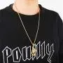 Lee Island Fashion 18K Gold Plated CZ Prayer Hand With Gun Pendant Stainless Steel Necklace, 24 Inch Chain Hip Hop Jewelry Lee Island Fashion 18K Gold Plated CZ Prayer Hand With Gun Pendant Stainless Steel Necklace, 24 Inch Chain Hip Hop Jewelry