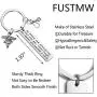 FUSTMW Nurse Practitioner Gift NP Key Chain NP Gift Stethoscope Charm Jewelry Nurse Gift NP Graduation Gift for Nurse Practitioner