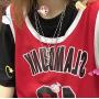 YERTTER Dainty Unique Punk Layering Chain Choker Necklace Boho Jewelry Set Layered Silver Coin Pendant Statement Chunky Chain Necklace for Women Man