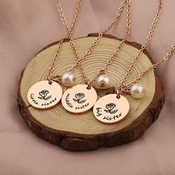 Zuo Bao 3 Sister Necklace Big Sister Middle Sister Little Sister Necklace Set Sisters Gift Best Friend Necklace