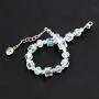 Charms AB Multi Colored Crystal Beaded Strand Bracelet Teacher Gifts Jewelry Gifts for Women Teen Girls Y939 Charms AB Multi Colored Crystal Beaded Strand Bracelet Teacher Gifts Jewelry Gifts for Women Teen Girls Y939